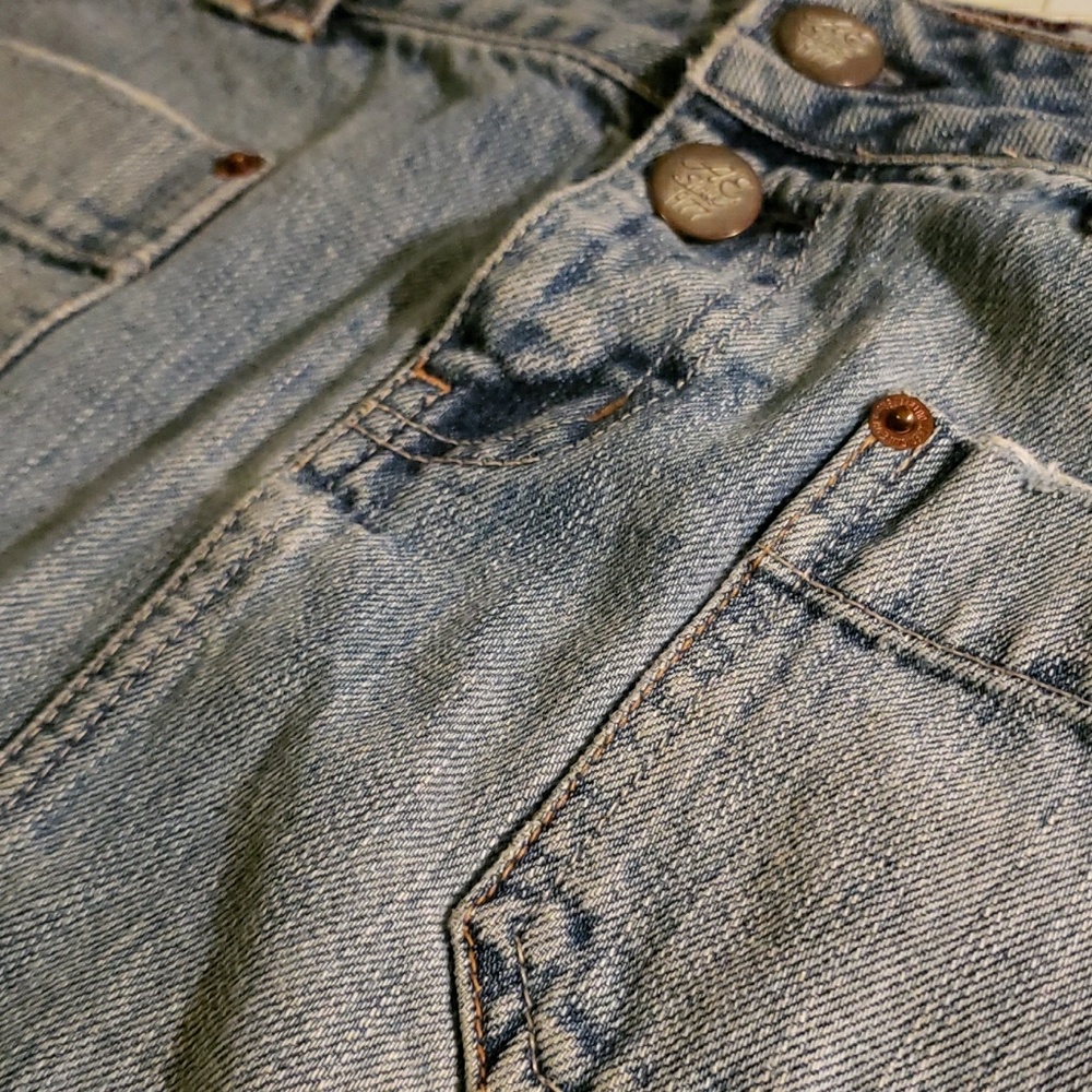 American Eagle Denim Mini Skirt